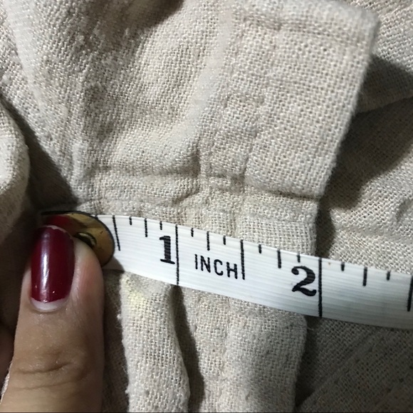 Beige Mini Shorts - Picture 5 of 6